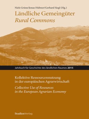cover image of Ländliche Gemeingüter / Rural Commons